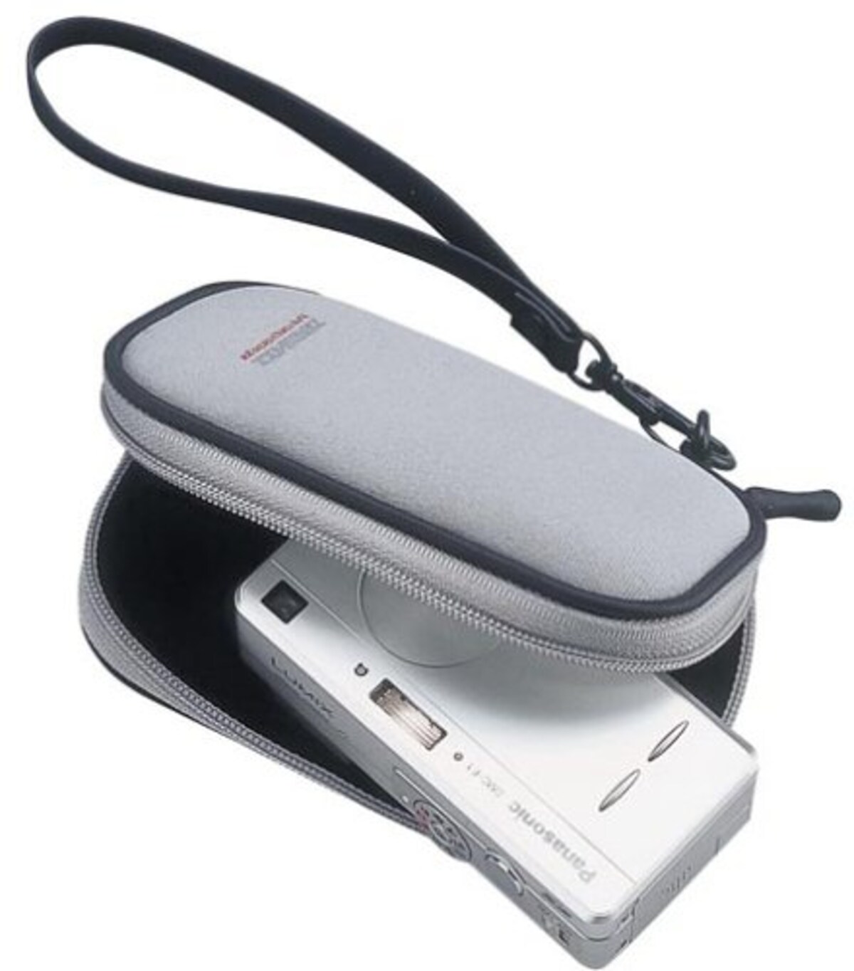  ELECOM 低反発発泡ポリウレタンデジタルカメラケース(参考収納寸法55*30*110)グレー ZSB-DG005GY画像2 