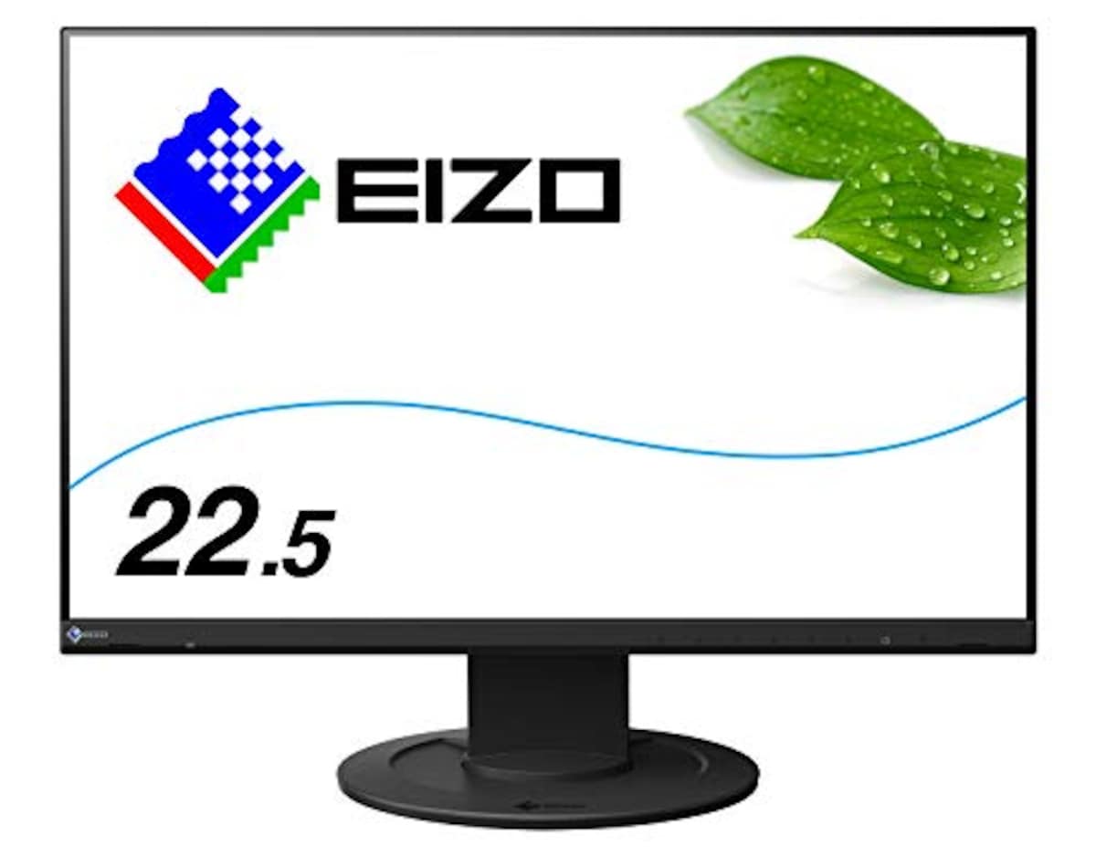 EIZO 22.5型フレームレスモニターFlexScan EV2360-BK(1920×1200/アンチグレアIPS/疲れ目軽減/ブラック/5