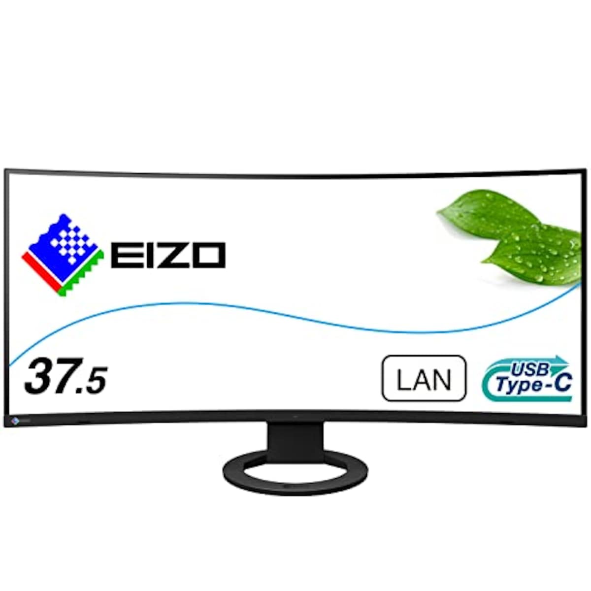 EIZO FlexScan EV3895-BK （37.5型/3840×1600/ウルトラワイド曲面モニター/アンチグレアIPS/疲れ目軽減/ブラック）
