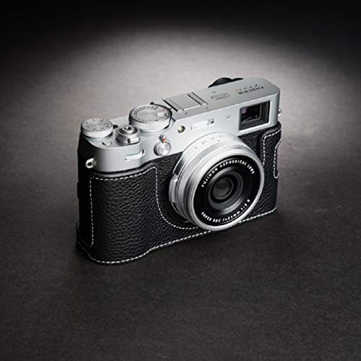  TP Original FUJIFIFILM X100V 用 ボディーハーフケース ブラック画像2 