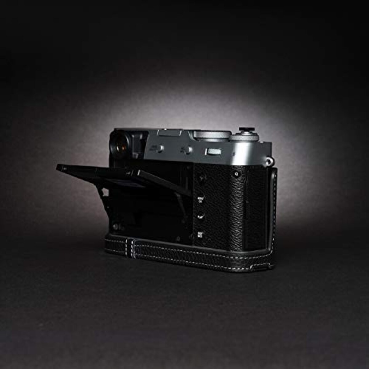  TP Original FUJIFIFILM X100V 用 ボディーハーフケース ブラック画像8 