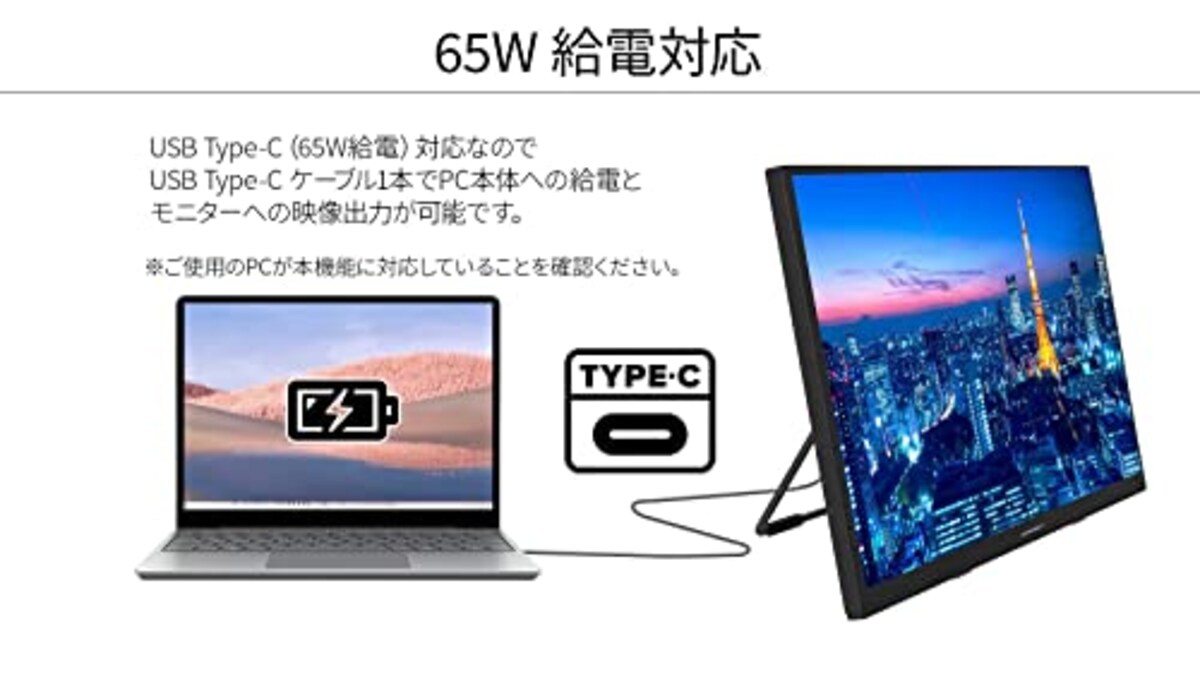  JAPANNEXT 27インチ IPS 10点タッチ対応 WQHD解像度USB-C給電対応 液晶モニターJN-IPS27WQHDR-C65W-T HDMI DP USB-C(65W給電) KVM機能 10点マルチタッチ対応画像5 