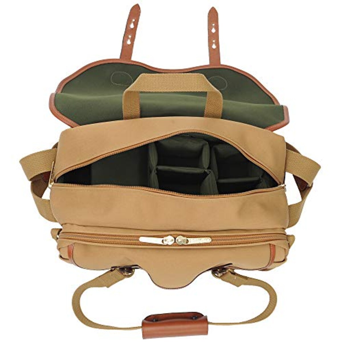  Billingham 335 - KHAKI/TAN V503033-70画像8 