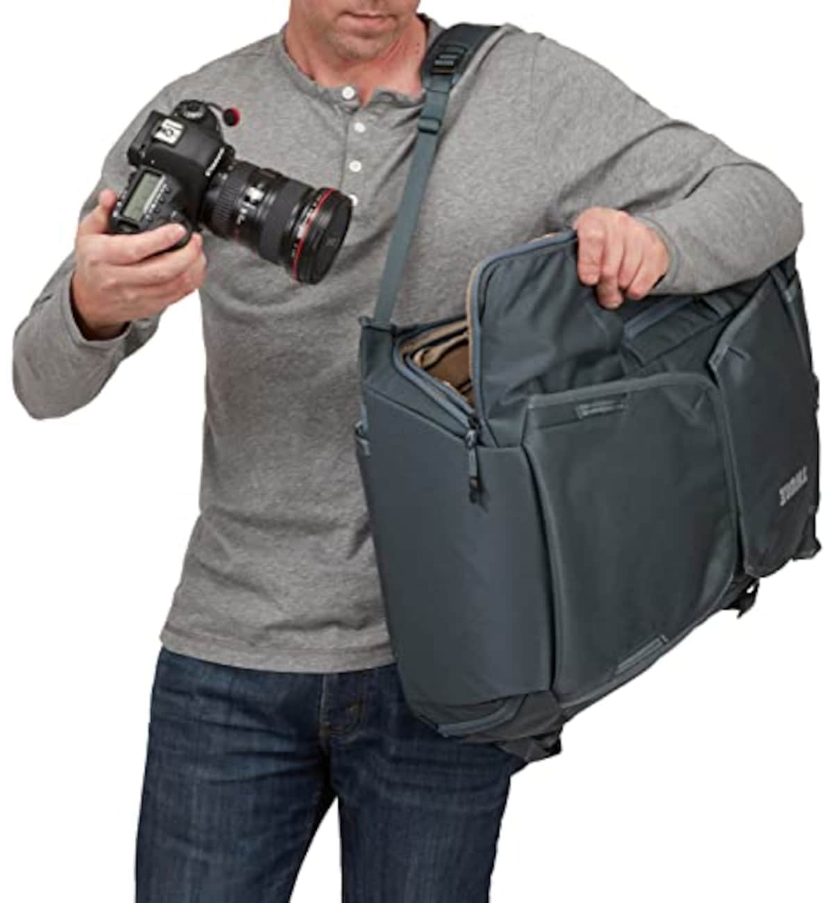  [スーリー] カメラ用バッグパック Covert Camera Backpack Dark Slate 容量:32L 3203909画像15 