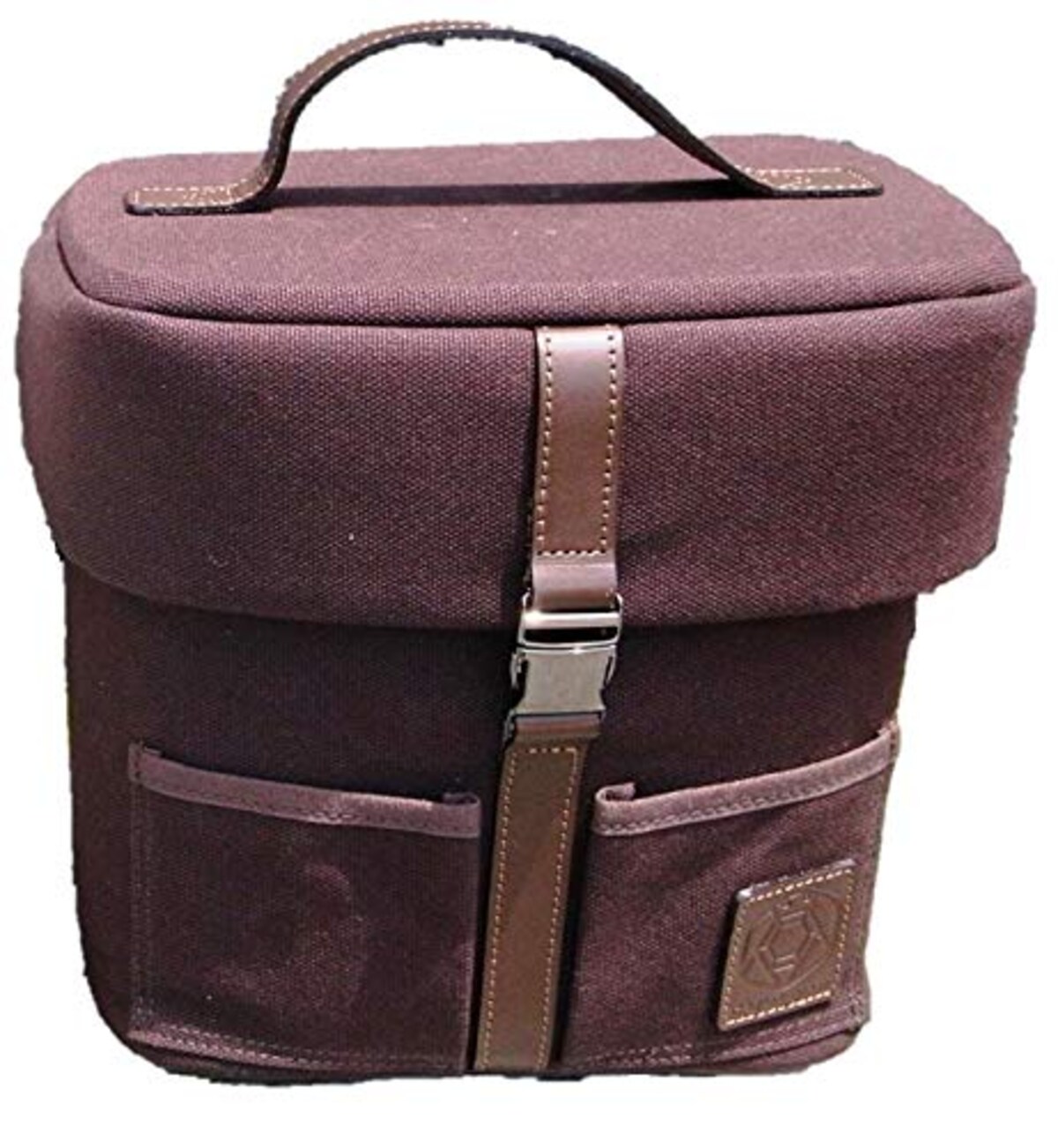 CAMEDOKO 2wayピクニックバスケット型CUBEカメラバッグ チョコ