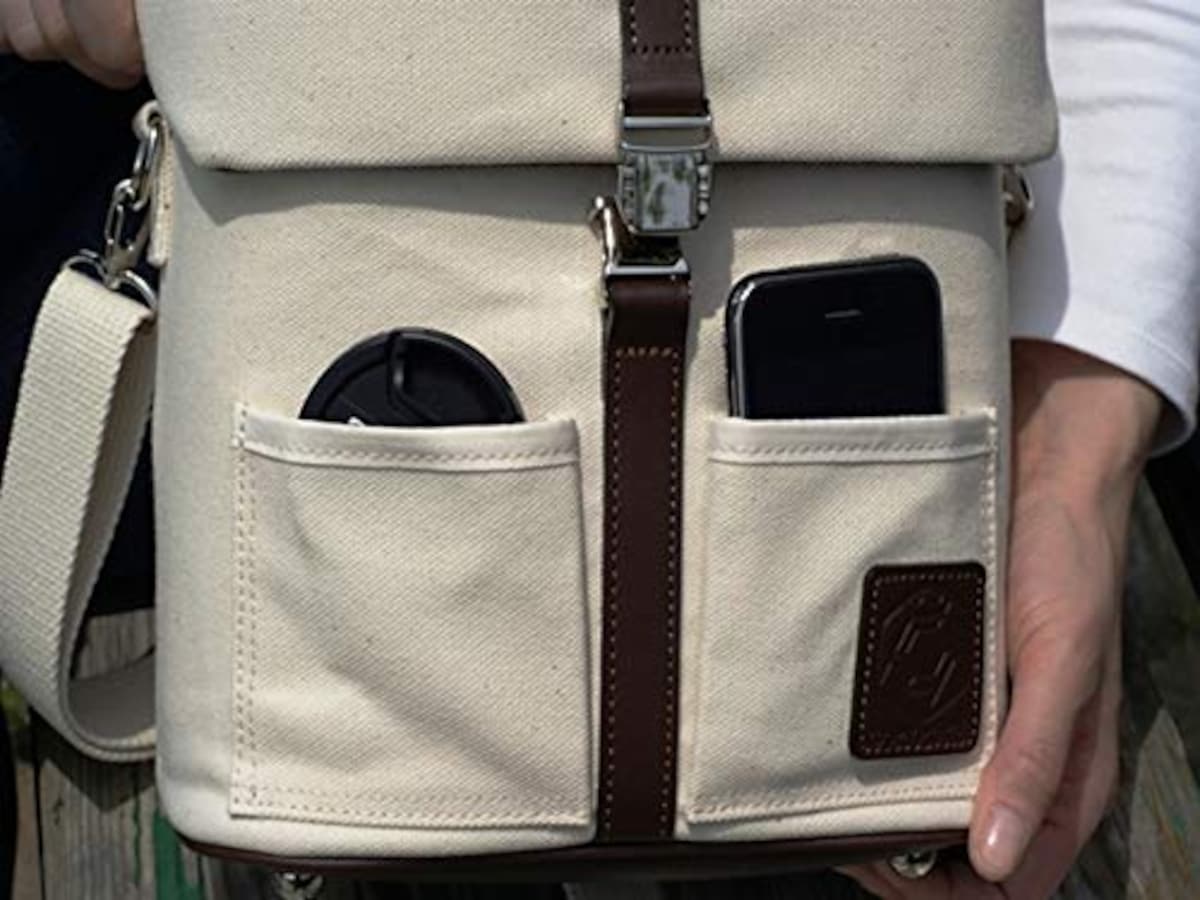  CAMEDOKO 2wayピクニックバスケット型CUBEカメラバッグ チョコ画像5 