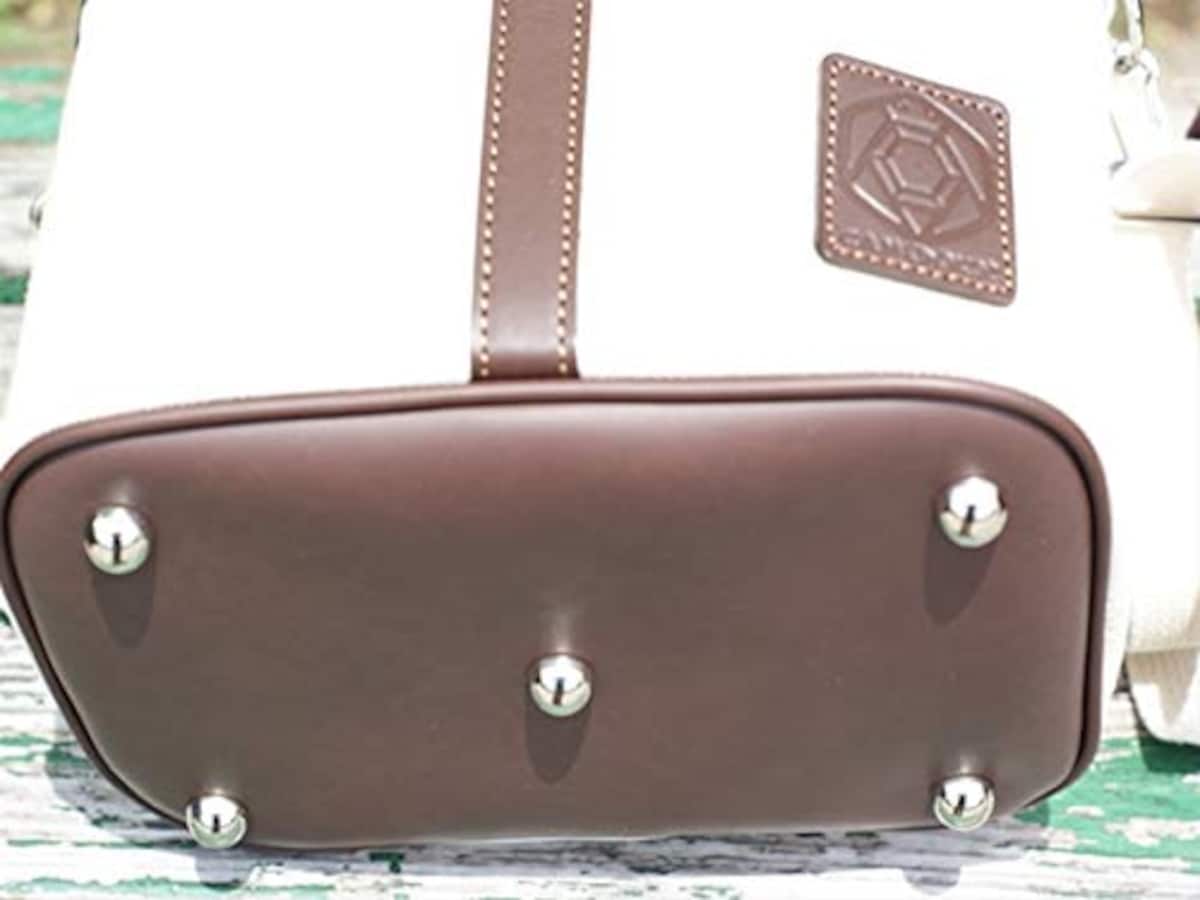  CAMEDOKO 2wayピクニックバスケット型CUBEカメラバッグ チョコ画像7 