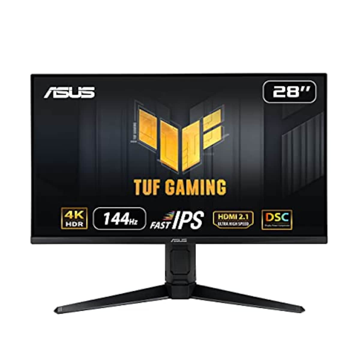 ASUS ゲーミングモニター TUF Gaming VG28UQL1A 28インチ/4K/144Hz/HDMI 2.1,DP/IPS/1ms/ PS5/ファイナルファンタジーXIV推奨モニター/国内正規品