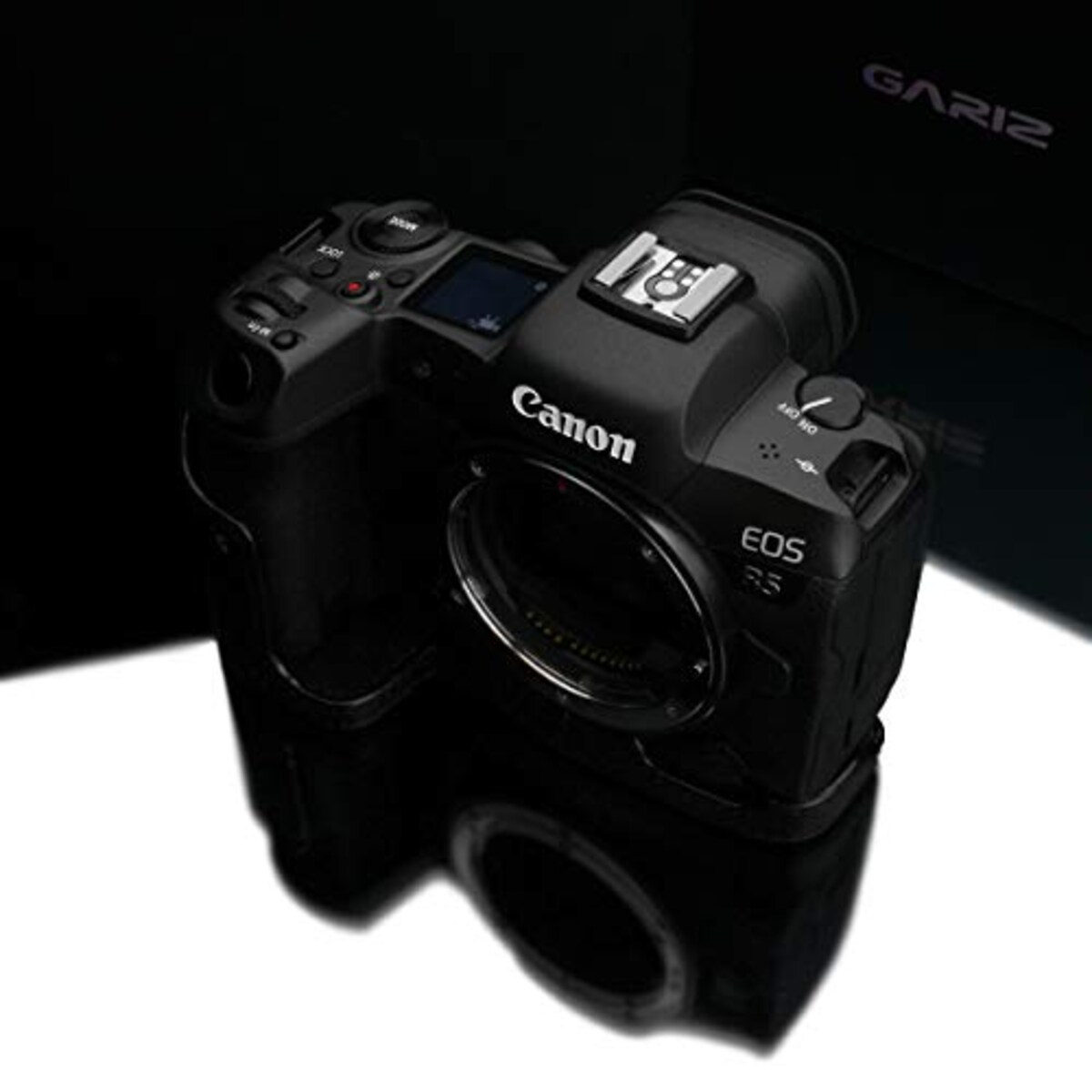  GARIZ Canon EOS R5/R6 兼用 本革カメラケース XS-CHEOSR5BK ブラック画像5 