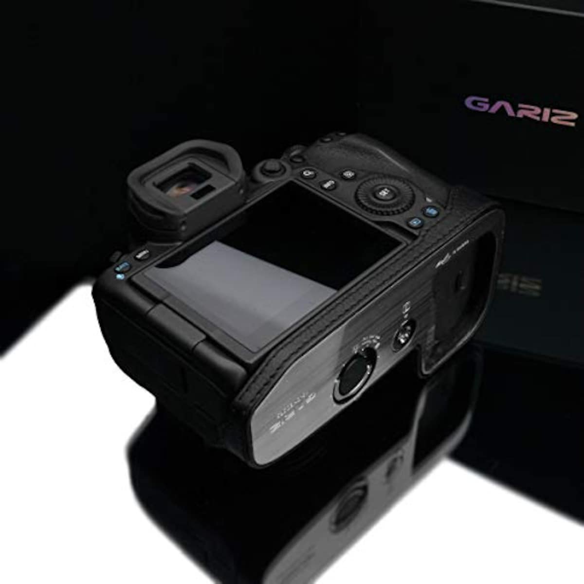  GARIZ Canon EOS R5/R6 兼用 本革カメラケース XS-CHEOSR5BK ブラック画像13 