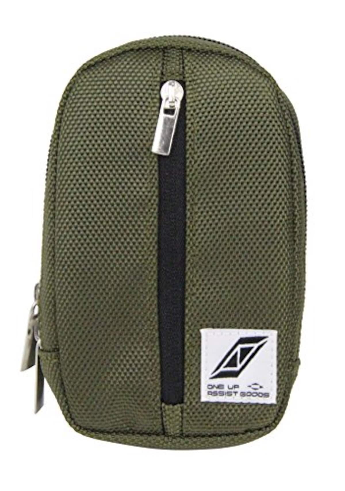 SK11(エスケー11) ONE UP ASSIST GOODS デジタルカメラケース ワーク SO-DC オリーブ ポリエステル カラビナ付