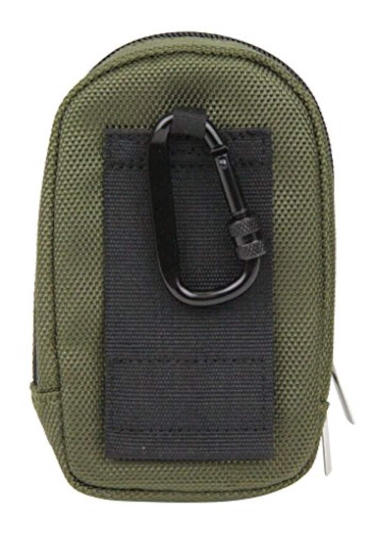  SK11(エスケー11) ONE UP ASSIST GOODS デジタルカメラケース ワーク SO-DC オリーブ ポリエステル カラビナ付画像3 