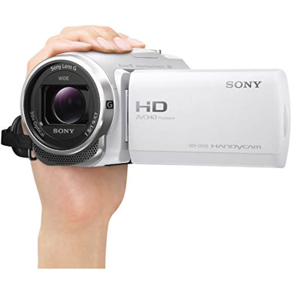  【CX680 と ケース&ストラップ セット】 大切なカメラをキズや汚れからガードしたい方に。HDR-CX680 ホワイト + LCS-MCS2 ライトブラウン画像9 
