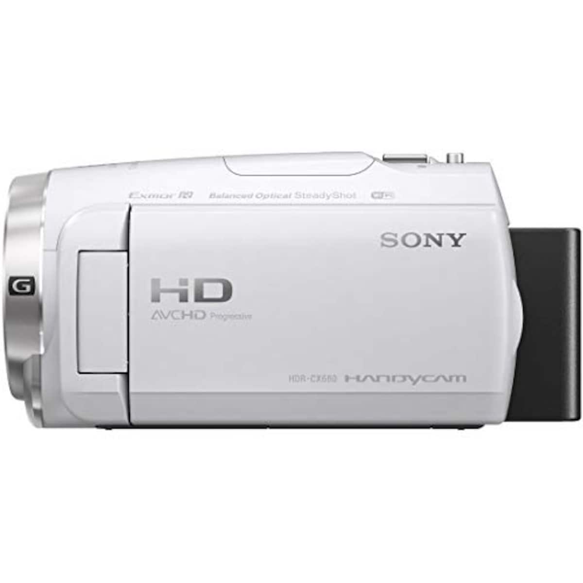  【CX680 と ケース&ストラップ セット】 大切なカメラをキズや汚れからガードしたい方に。HDR-CX680 ホワイト + LCS-MCS2 ライトブラウン画像10 