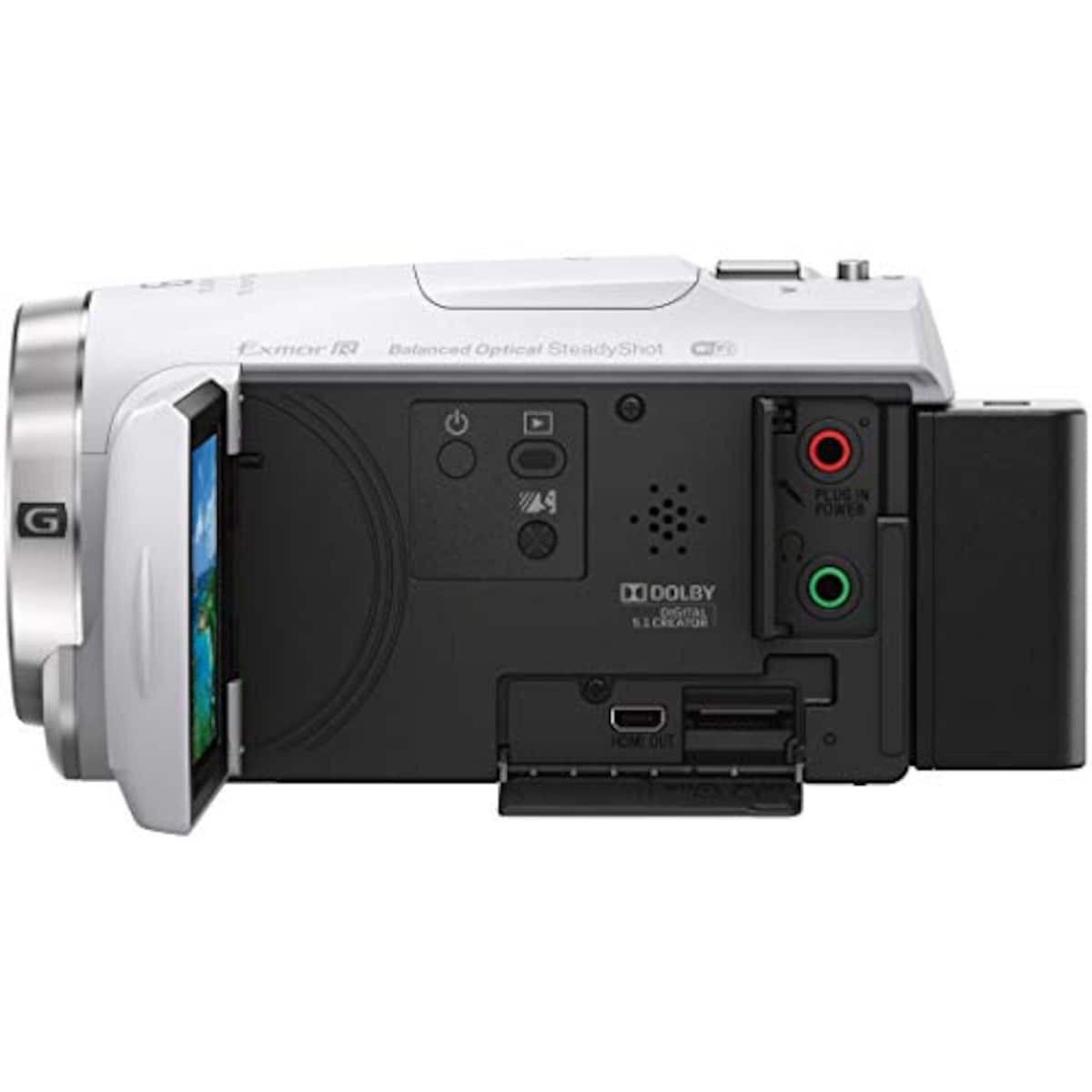 【CX680 と ケース&ストラップ セット】 大切なカメラをキズや汚れからガードしたい方に。HDR-CX680 ホワイト + LCS-MCS2 ライトブラウン画像15 