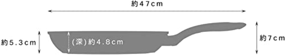  タフコ フライパン 28cm 軽量ダイヤモンドWマーブルキャスト タフクック IH フライパン F-7223画像2 