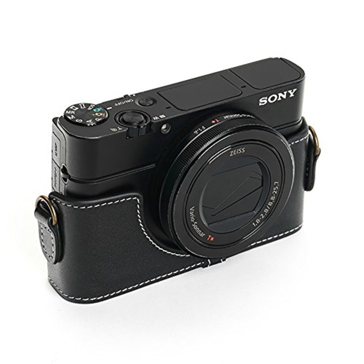  TP Original SONY DSC-RX100 II/III/IV/V 兼用 ボディーハーフケース ブラック画像2 