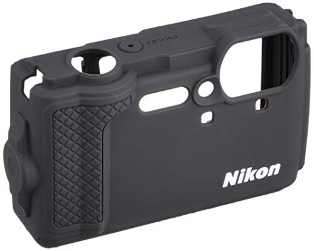 Nikon シリコンジャケット CF-CP3 BK ブラック(Nikon デジタルカメラ COOLPIX W300用)
