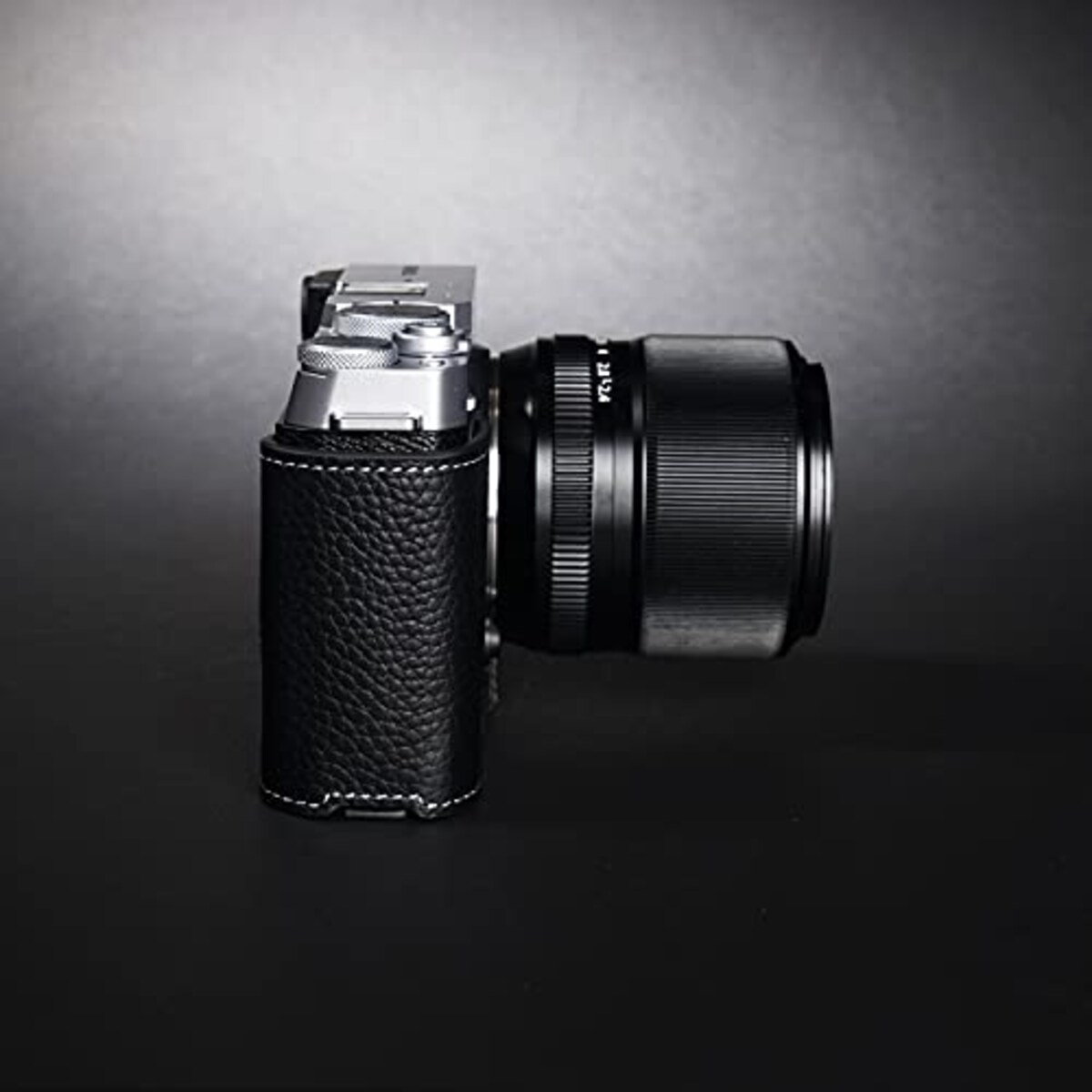  TP Original FUJIFIFILM X-E4 用 ボディーハーフケース ブラック画像3 