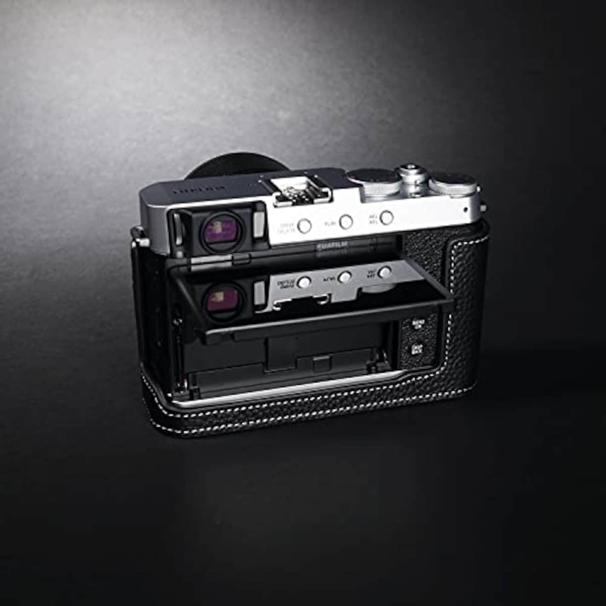  TP Original FUJIFIFILM X-E4 用 ボディーハーフケース ブラック画像6 