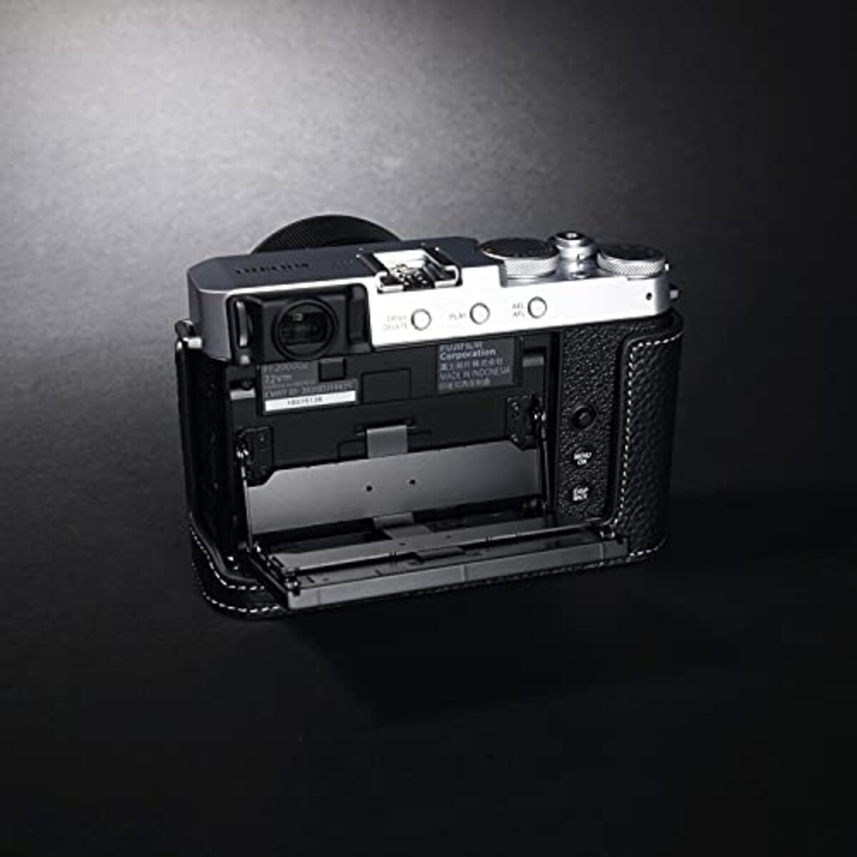  TP Original FUJIFIFILM X-E4 用 ボディーハーフケース ブラック画像7 