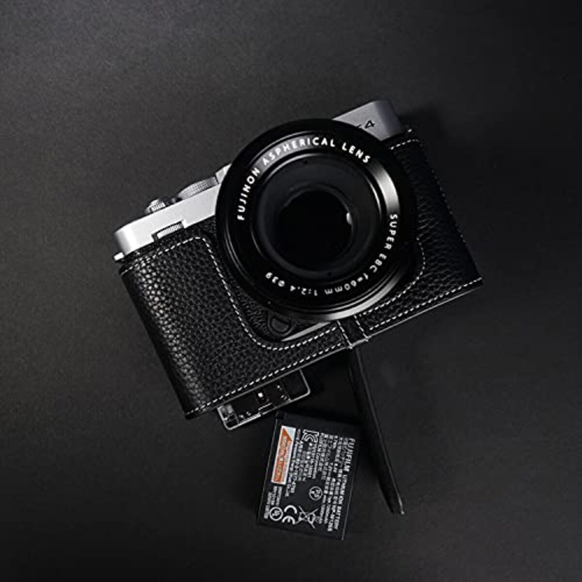  TP Original FUJIFIFILM X-E4 用 ボディーハーフケース ブラック画像12 