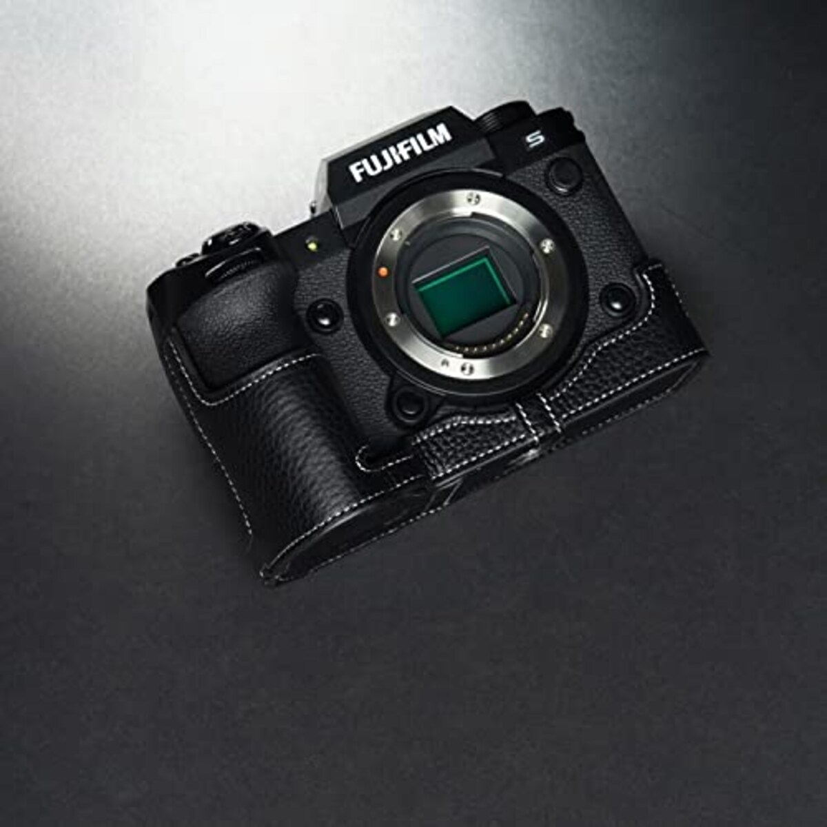  TP Original FUJIFILM X-H2S 用 ボディーハーフケース ブラック画像9 