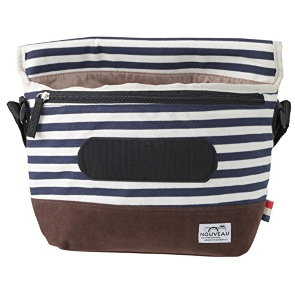  エツミ カメラバッグ ヌーボーモニカM 4.2L ボーダーネイビー VE-3525画像2 