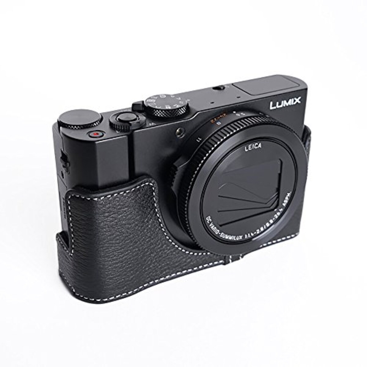  TP Original Panasonic LUMIX LX9用 ボディーハーフケース ブラック画像2 