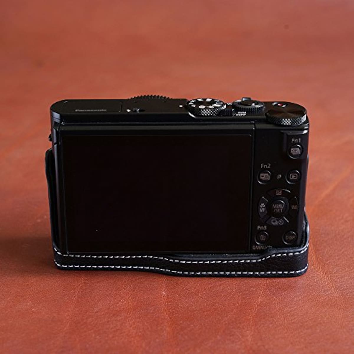  TP Original Panasonic LUMIX LX9用 ボディーハーフケース ブラック画像5 