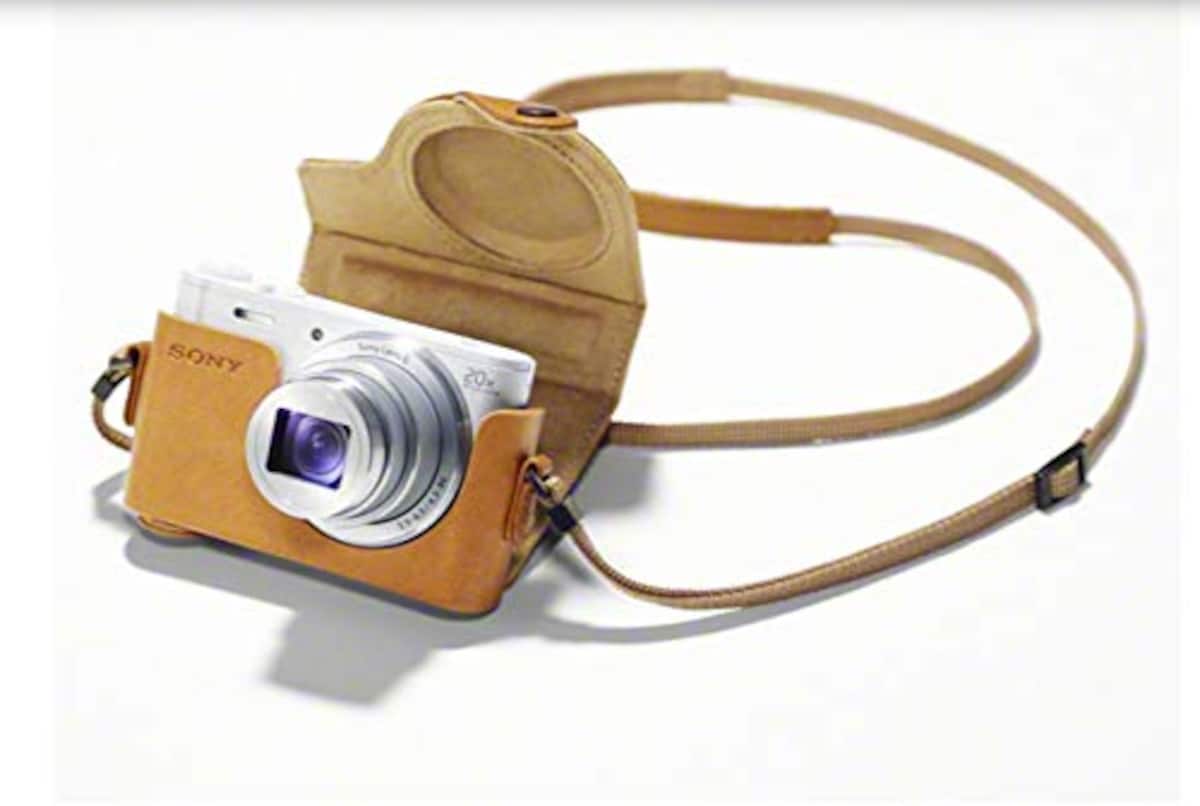  ソニー デジタルカメラケース ジャケットケース ライトブラウン LCJ-WD TIC SYH画像8 