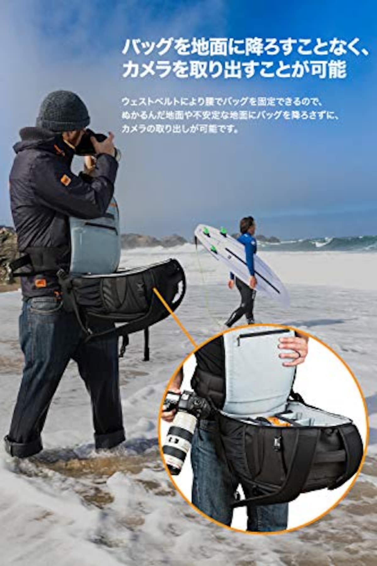 在庫有】【在庫有】Lowepro ロープロ LP37220-PKK BKフリップサイド