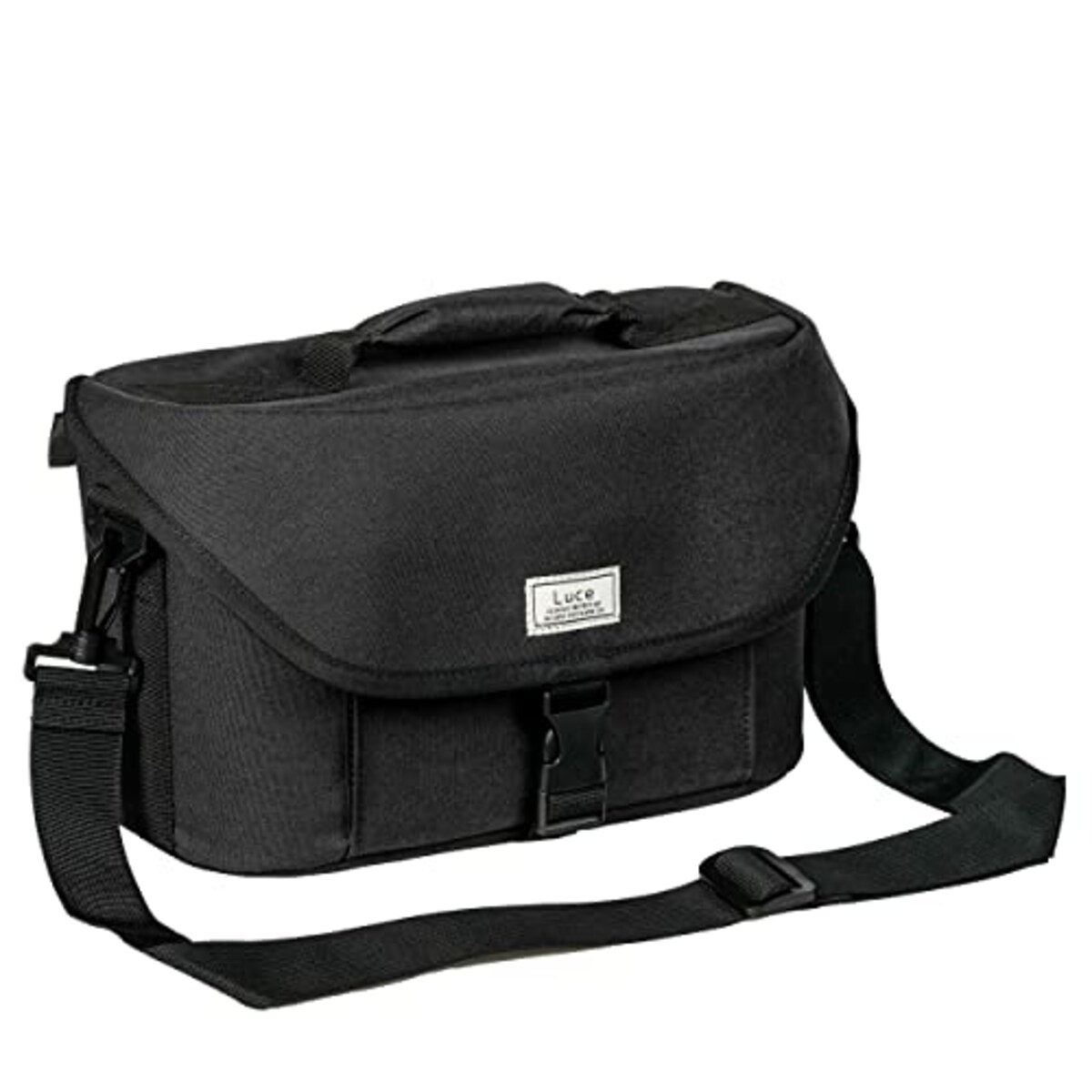  Kenko カメラバッグ Luce ショルダーバッグ L シンプルデザイン 最大容量4L ミラーレスカメラ＋レンズ＋交換レンズ収納 DGY AOS-LU1SH L画像7 