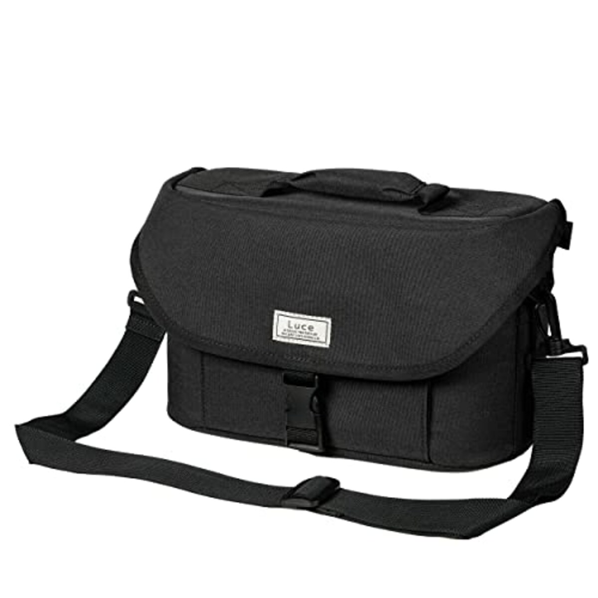  Kenko カメラバッグ Luce ショルダーバッグ L シンプルデザイン 最大容量4L ミラーレスカメラ＋レンズ＋交換レンズ収納 DGY AOS-LU1SH L画像8 