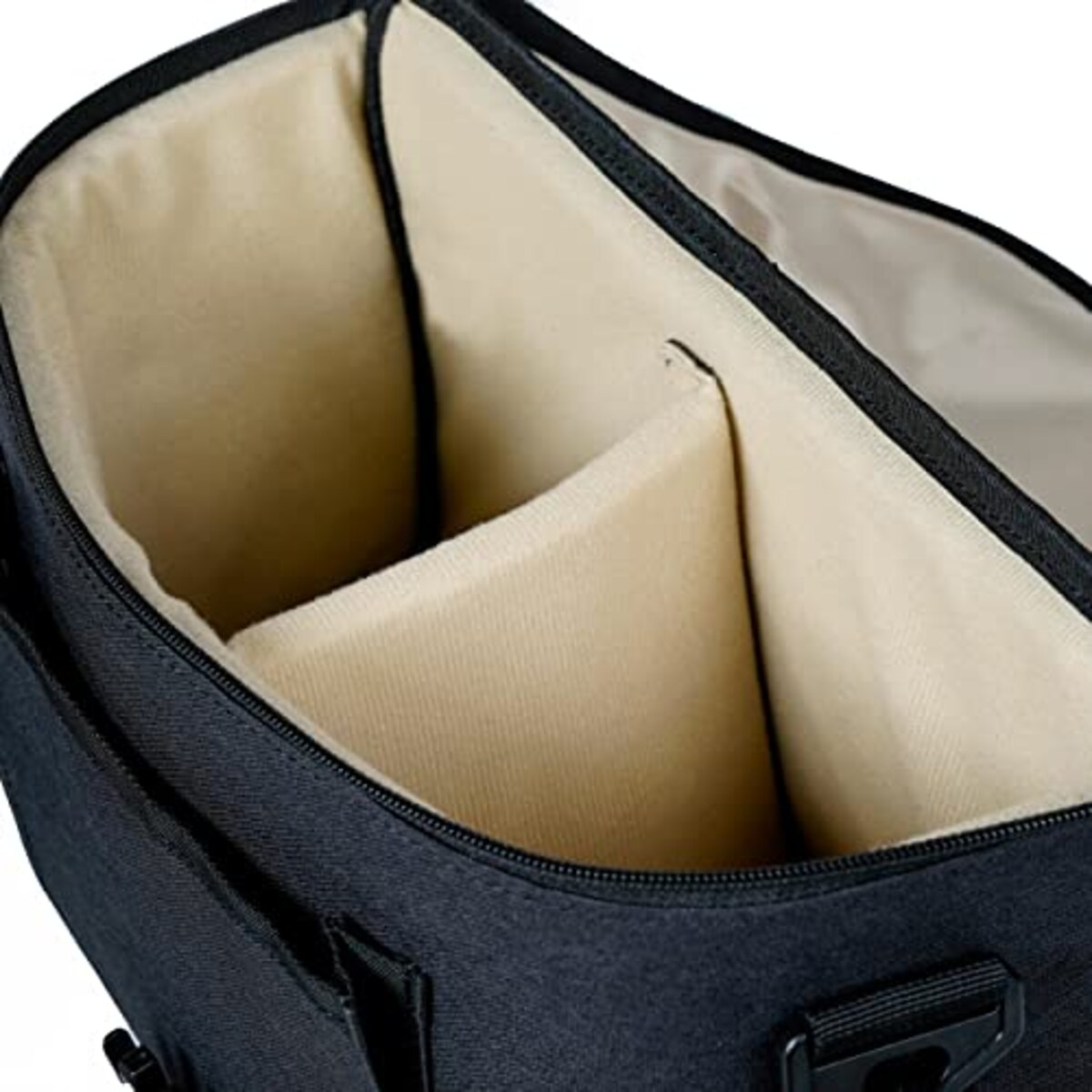  Kenko カメラバッグ Luce ショルダーバッグ L シンプルデザイン 最大容量4L ミラーレスカメラ＋レンズ＋交換レンズ収納 DGY AOS-LU1SH L画像10 