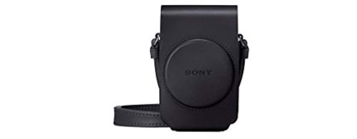  ソニー デジタルカメラケース ソフトキャリングケース ブラック LCS-RXG画像3 