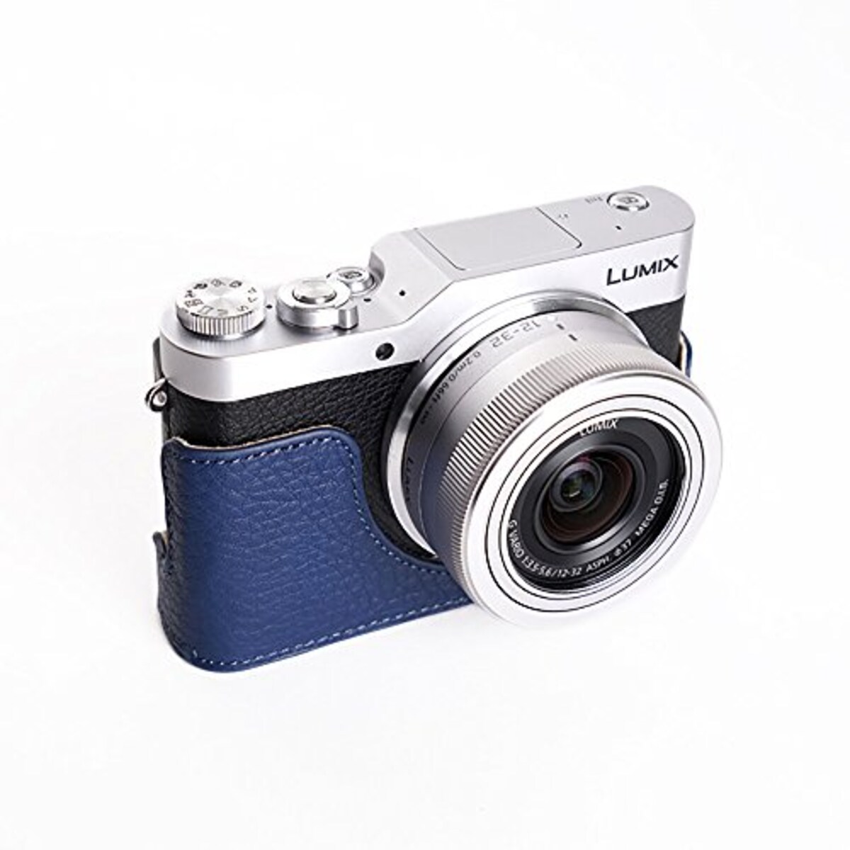  TP Original Panasonic LUMIX GF9用 ボディーハーフケース ネイビー画像2 