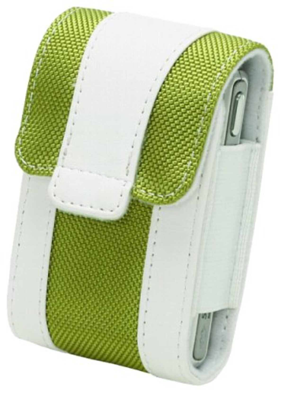 エツミ カメラポーチ pixie アーモンドグリーン/ホワイト E-1645