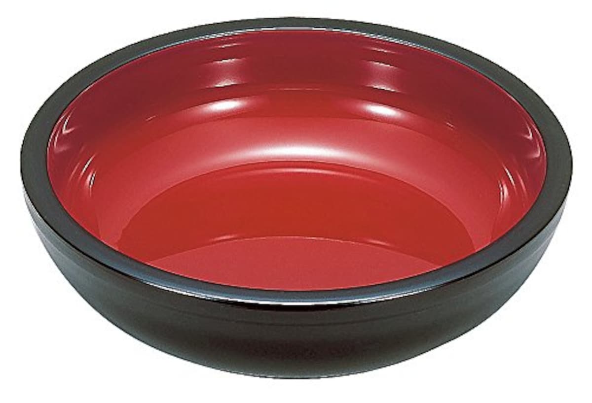 宮本産業 中鉢 黒 約φ35.8×8.2cm