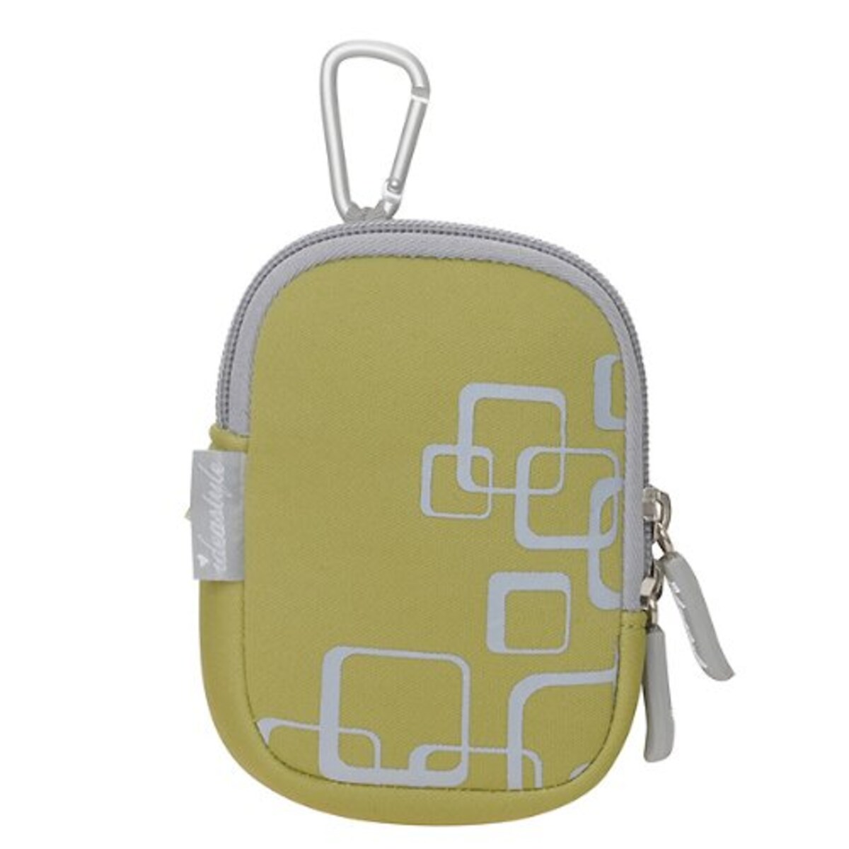 ideastyle コンパクトカメラ用スタイリッシュポーチ ジオメトリー グリーン V-24605