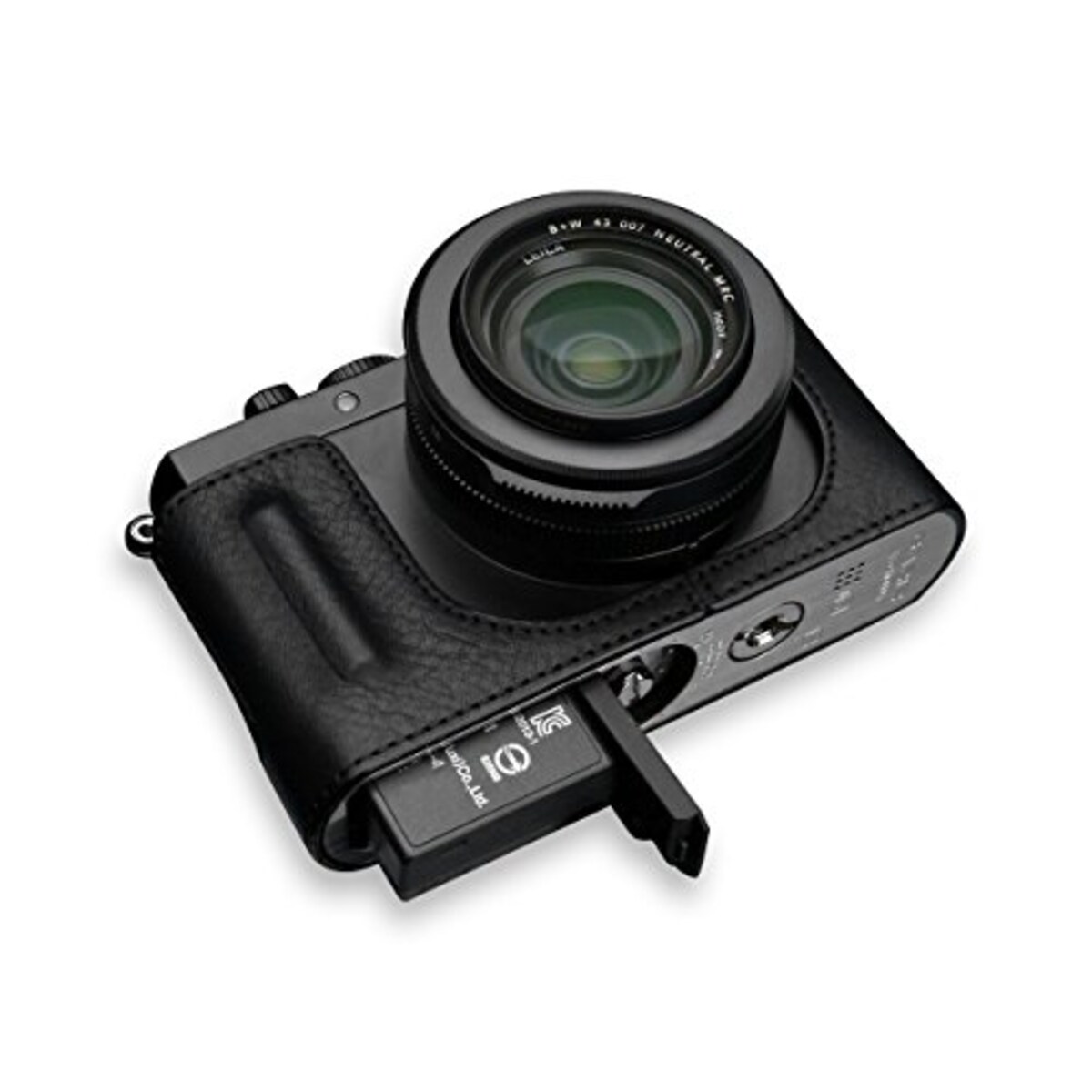 GARIZ Leica D-LUX (Typ109)用 本革カメラケース HG-DLUXBK ブラック画像
