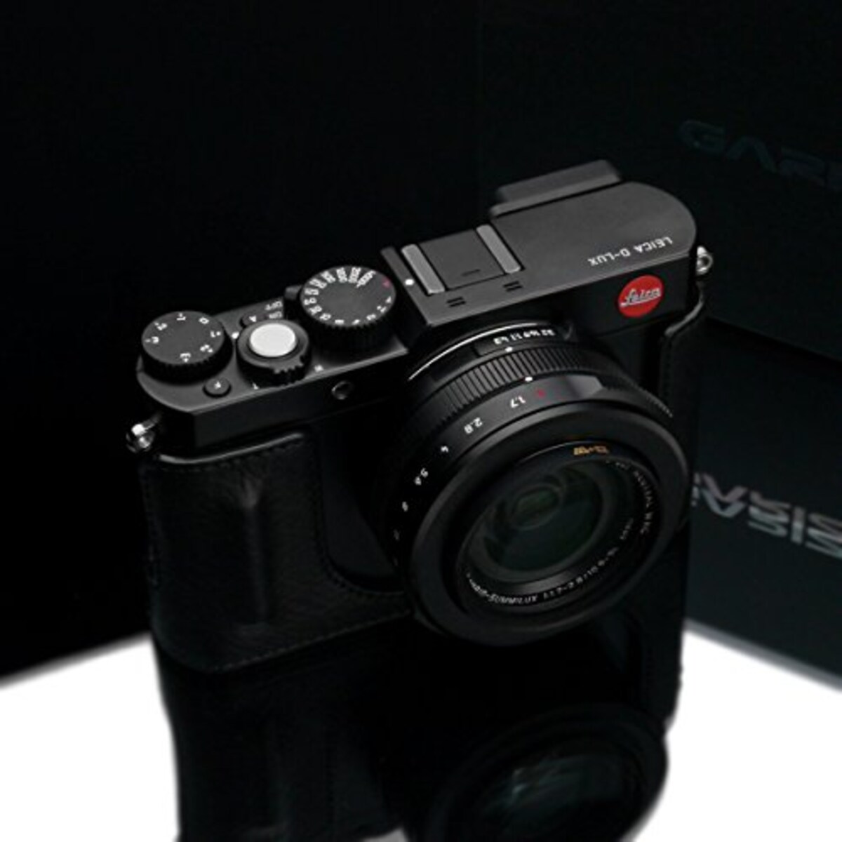  GARIZ Leica D-LUX (Typ109)用 本革カメラケース HG-DLUXBK ブラック画像2 