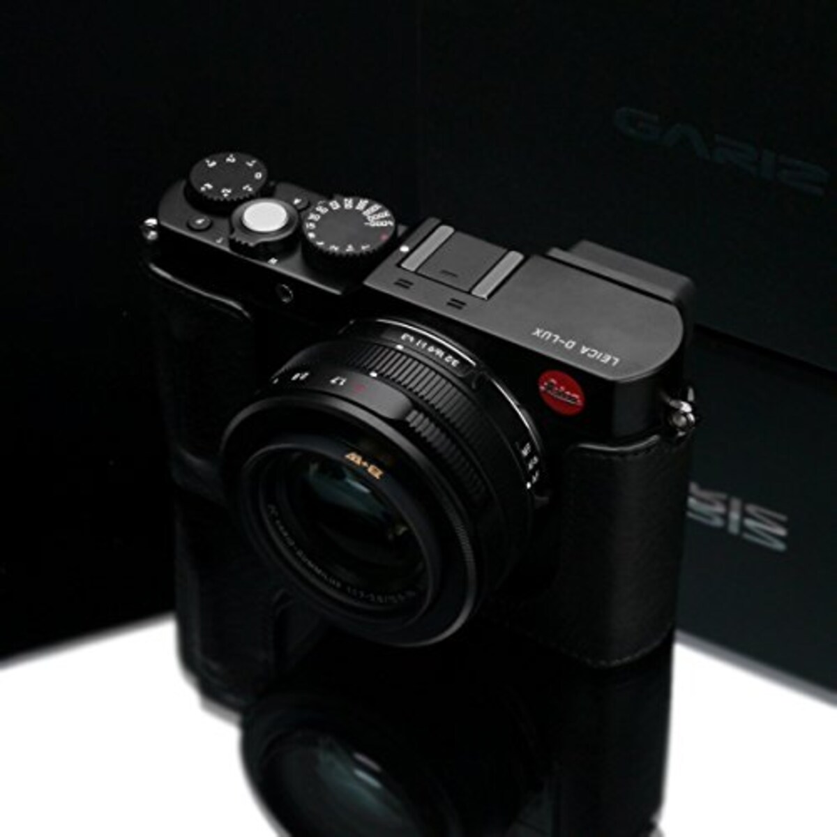  GARIZ Leica D-LUX (Typ109)用 本革カメラケース HG-DLUXBK ブラック画像3 