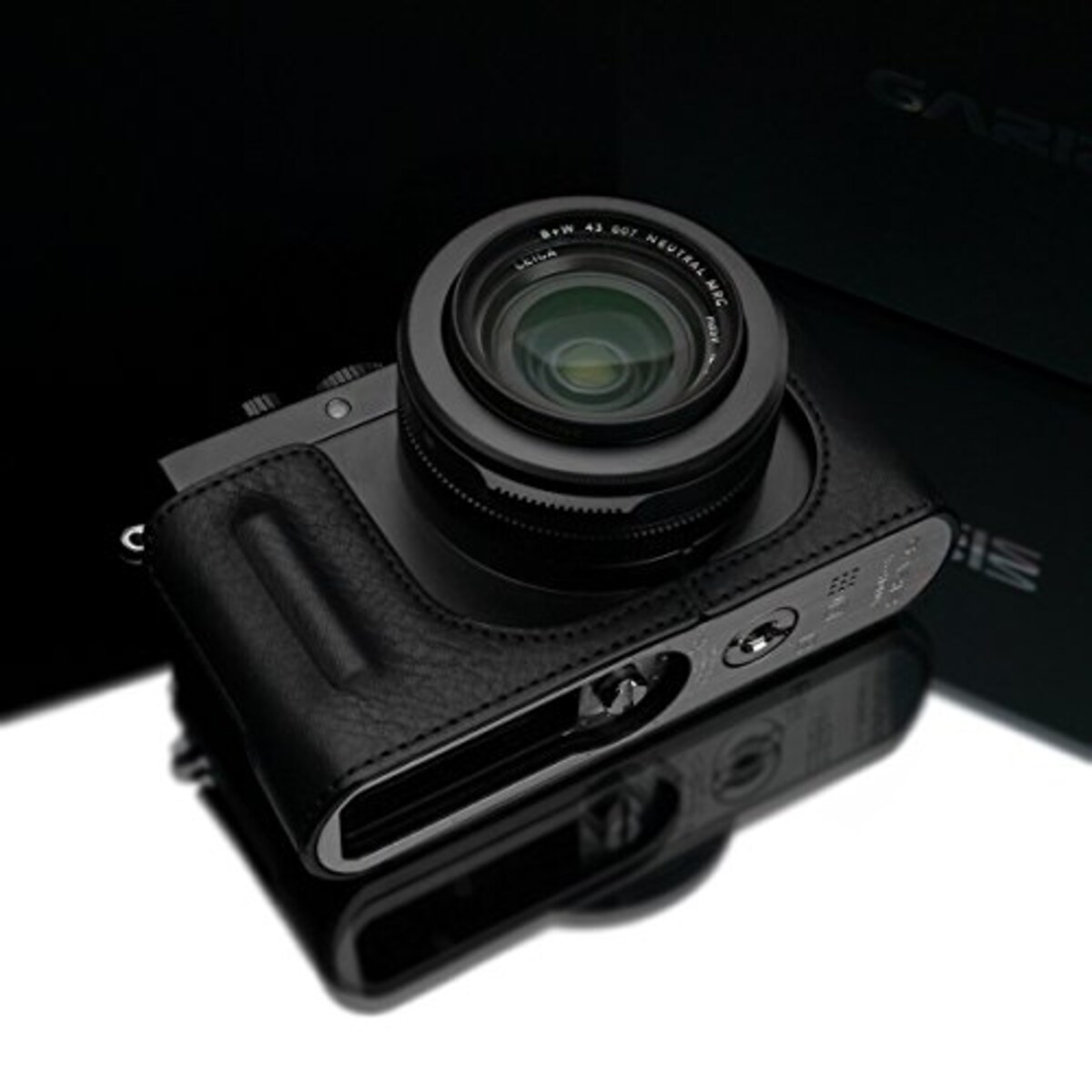  GARIZ Leica D-LUX (Typ109)用 本革カメラケース HG-DLUXBK ブラック画像4 