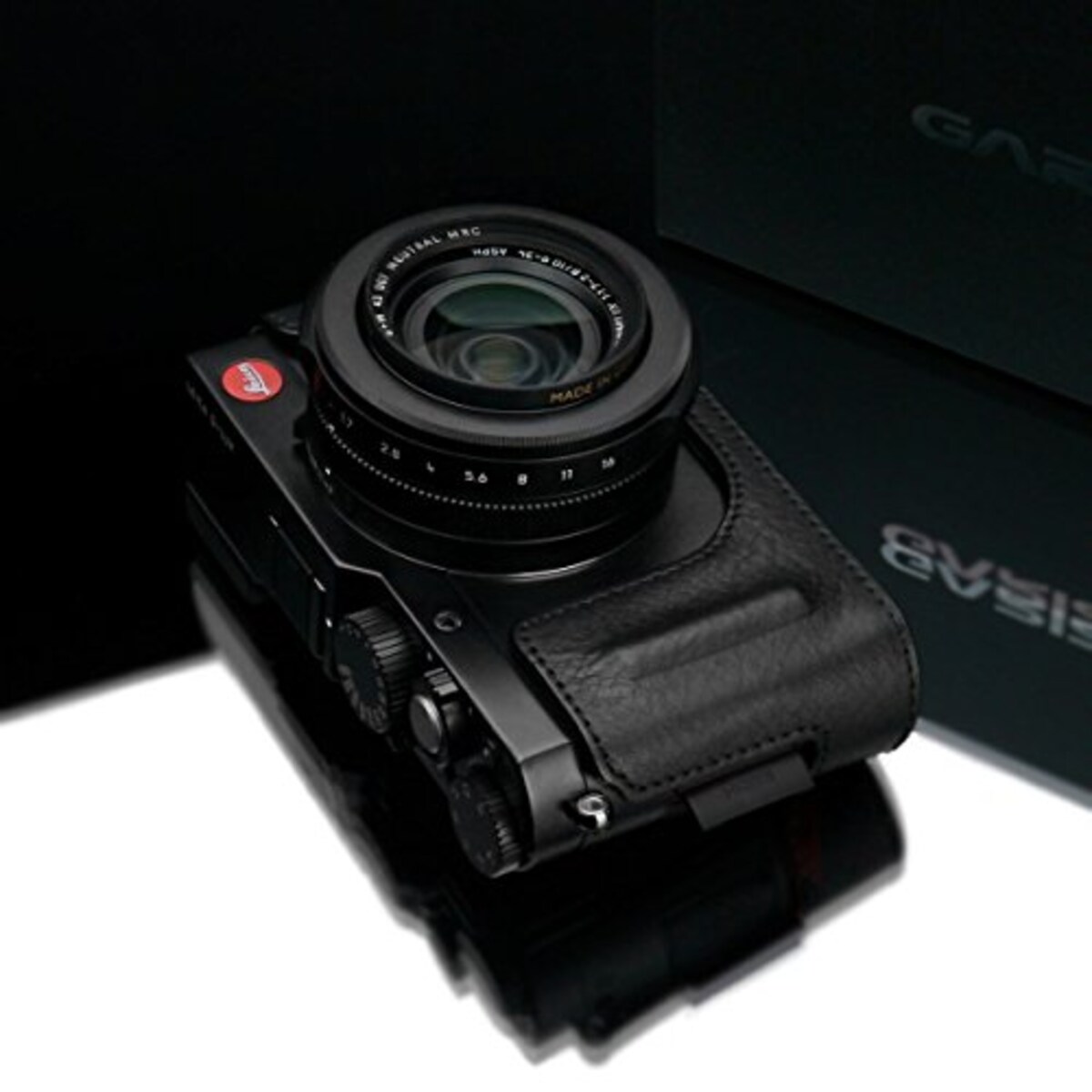  GARIZ Leica D-LUX (Typ109)用 本革カメラケース HG-DLUXBK ブラック画像7 