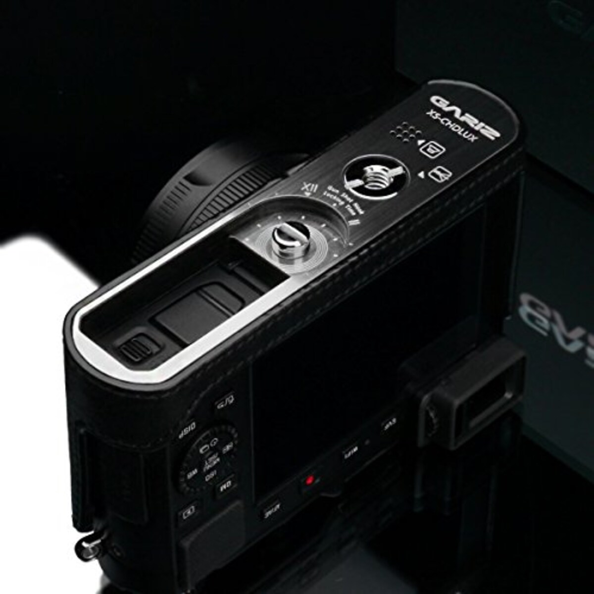  GARIZ Leica D-LUX (Typ109)用 本革カメラケース HG-DLUXBK ブラック画像8 