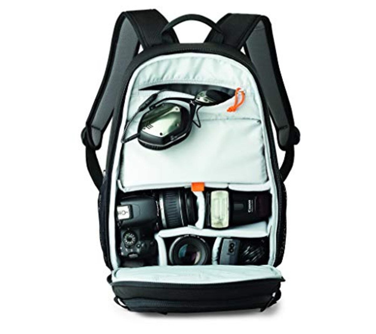  ロープロ(Lowepro) カメラリュック タホ BP150 11L ブラック バックパック 軽量 コンパクト 一眼レフ ミラーレス 収納 撥水加工 クッション構造 持ち運び便利 旅行 LP37318-PKK画像12 
