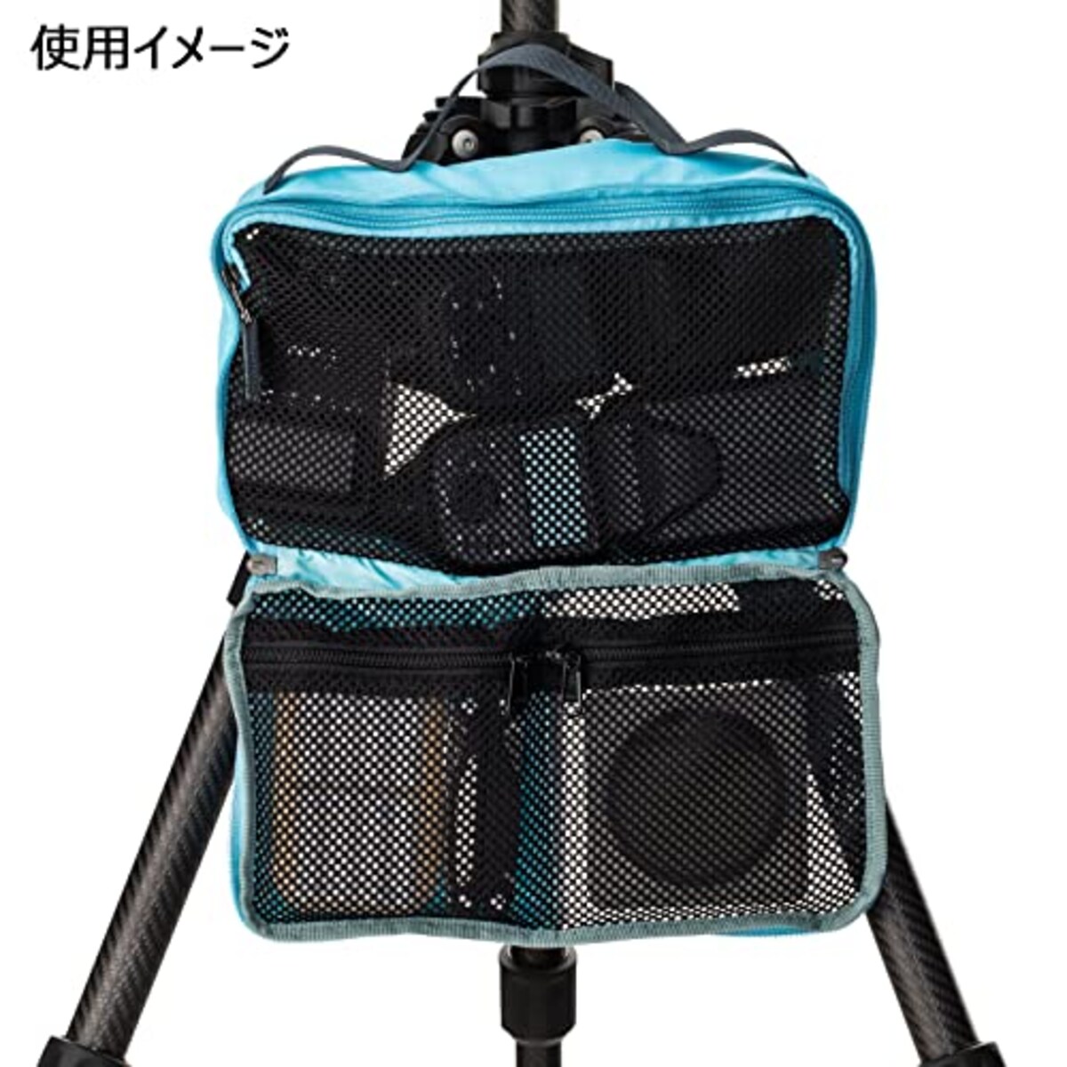  [Shimoda] カメラケース Shimoda Accessory Case リバーブルー画像4 