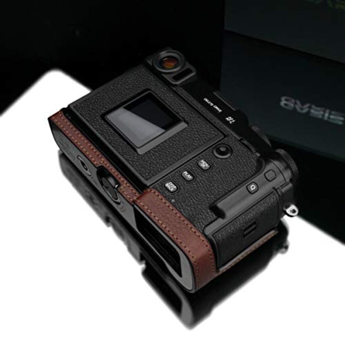  GARIZ FUJIFILM X-Pro3用 本革カメラケース XS-CHXP3BR ブラウン画像13 