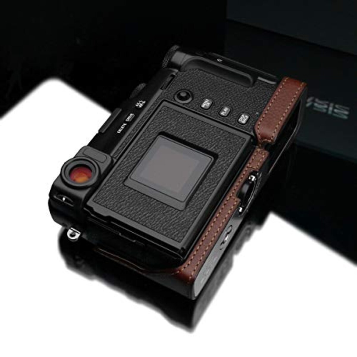  GARIZ FUJIFILM X-Pro3用 本革カメラケース XS-CHXP3BR ブラウン画像14 